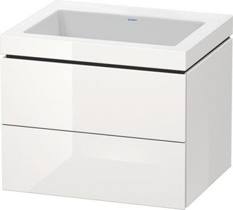 Duravit Duravit L-cube Conjunto Encolado A Pared, 2 Cajones, Sin