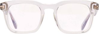 Tom Ford Blue Light Block Square Mens Eyeglasses FT6025-B 020 50