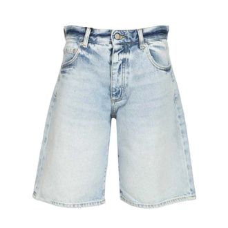 Icon Denim Los Angeles Low-waisted Wide-leg Denim Shorts - male - Icon Denim - Denim Shorts - Blue - W34 - Shorts