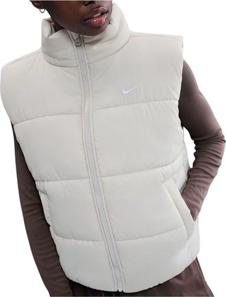 Nike (WMNS) Nike Therma-FIT Loose-Fit Classic Puffer Vest Light Bone FZ5922-072