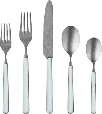 Mepra Fantasia Pewter Flatware Set - 20 Pieces in Light Blue at Nordstrom