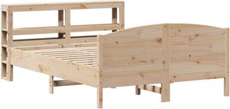 vidaXL Bed Frame without Mattress 120x200 cm Solid Wood Pine Vidaxl