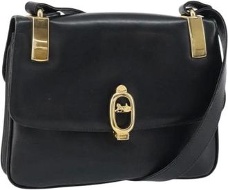 Celine Pre-owned Shoulder Bags, female, Black, Size: ONE SIZE Pre-owned Vintage Shoulder Bag
