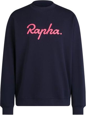 Rapha Heavyweight Cotton Sweatshirt Large Logo Sweat- & Trainingsjacke f&uuml;r Herren | blau