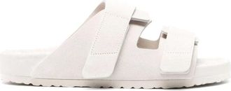 Birkenstock Uji Suede Tekla Regular Fit - Heren - Sandalen - Beige - 35 EU - Leer - Schoenen