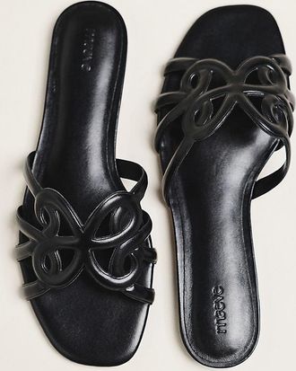 Maeve Logo Slide Sandals