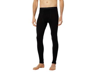 Icebreaker Tech Leggings w/ Fly Mens Casual Pants Black/Monsoon : SM, Wool