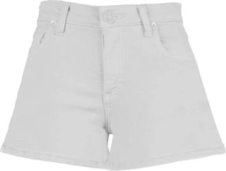 Kut from the Kloth Womens Jane High Rise Shorts In Optic White