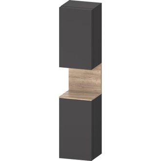 Duravit Qatego Armario Alto, Puerta Bisagra Izquierda, - Duravit