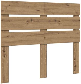vidaXL Cabecero Roble Artesanal 135 Cm Madera De Ingenier&iacute;a Vidaxl