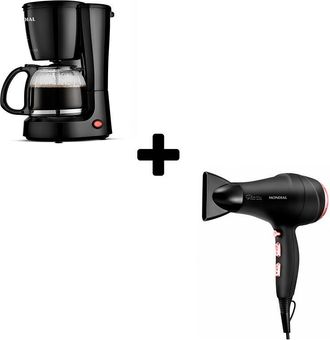 Fabrilamp Fabrilamp - Pack Secador De Pelo 2000w + Cafetera Con Jarra 550w