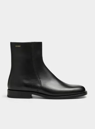 HUGO BOSS Mens Thorton zipped boots Men