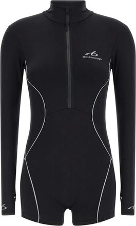 Balenciaga Dames, Tops, Zwart, Maat: M Polyamide