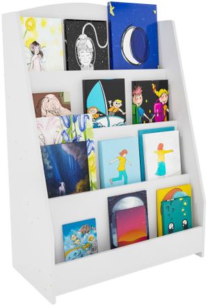 Clp Librer&iacute;a Melfa De Madera Con 4 Estantes 60 Cm