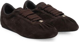 Dolce & Gabbana Suede Ballet Flat - Brown