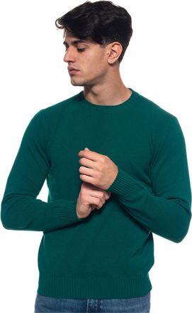 Andrea Fenzi Pullover girocollo Verde Andrea Fenzi Uomo