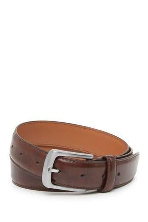 Vince Camuto Leather Belt in Brown at Nordstrom Rack, Size 32