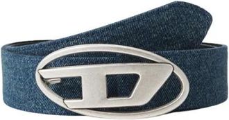 Diesel Belt Denim - Heren - Riemen - Blauw - 70 CM - Denim - Accessoires