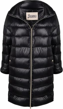 Herno Matilde Donsjas - Dames - Dons jassen - Zwart - L - Nylon - Jassen