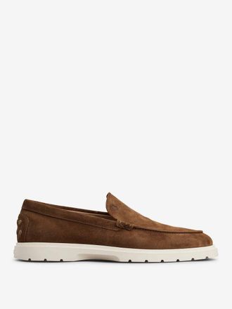 Tod's Suede Slippers Loafers