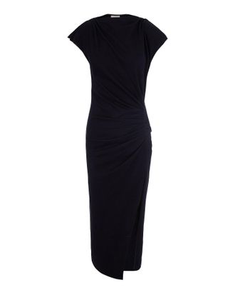 Isabel Marant Boat-Neck Jersey Long Dress