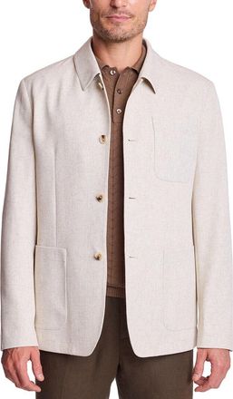 Paisley & Gray New City Linen-Blend Jacket