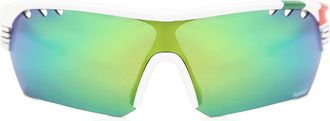 Salice 006 ITA RWP Polarized BIANCO/RW VERDE Mens Sunglasses White Size Standard