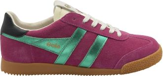 Gola Womens Glitz Trainer Shoes In Fuchsia/emerald/black