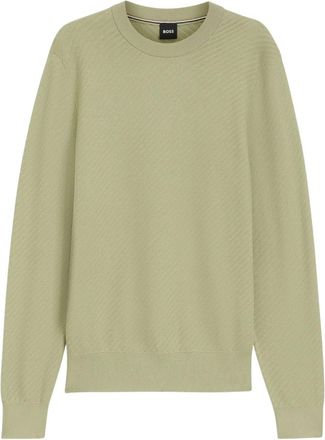 HUGO BOSS Heren, Truien, Groen, Maat: XL