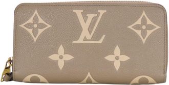 Louis Vuitton Tourterelle Monogram Empreinte Long Wallet (Bi-Fold) (Pre-Owned)