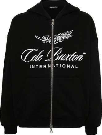Cole Buxton International Logo-print Hoodie