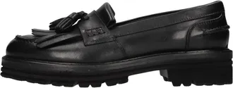 Jerold Wilton Schoenen, Dames, Zwart, 38 1/2 EU, Leer, Platte schoenen