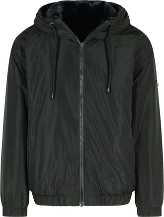 Moose Knuckles Felpa Border Bunny reversibile con cappuccio - Nero