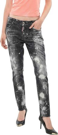 Dsquared2 Grey Slim Low Rise Jeans
