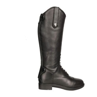 Hy Equestrian Cascano Leather Riding Boots in Black | Size: 10