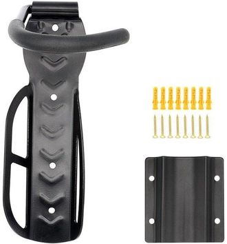 OEM Kit De Sistema De Suspensi&oacute;n Para Bicicleta - 1 Pieza - Soporte De Pared Para Bicicletas - Montaje En Pared - Negro - Versi&oacute;n Fija
