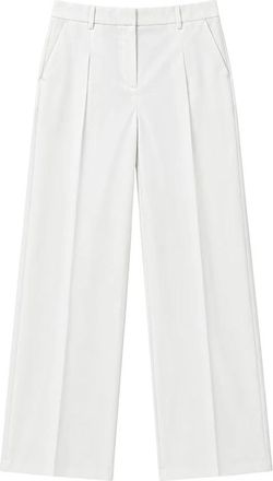 N&deg;21 Wijde broek - Dames - Wijde Broeken - Wit - XL - Broeken