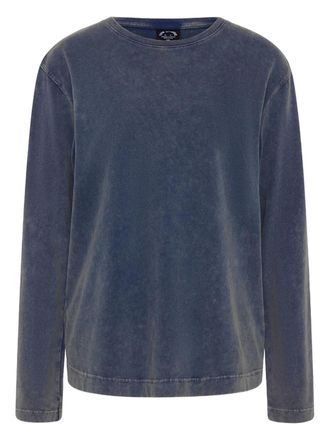 The Upside Soho Mali long-sleeve top - women - Recycled Cotton/BCI Cotton - L - Blue