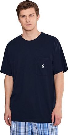 Polo Ralph Lauren Short Sleeve Pocket Crew Mens Jumpsuit & Rompers One Piece Cruise Navy : LG, Cotton/Polyester/Spandex