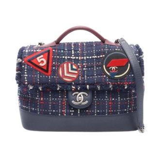 Chanel Pre-owned Vintage Schoudertas - Dames - Pre-owned - Veelkleurig - Maat: ONE Size Leer