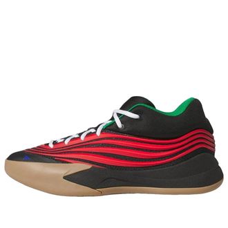 adidas Dame 10 Black Pure Ruby KI1625