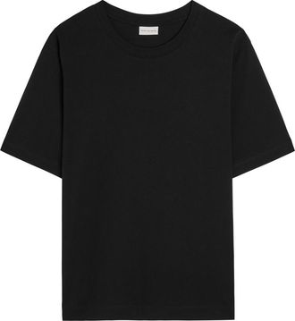 Dries Van Noten Heydu Cotton T-shirt - Black - S (UK8-10 / S)