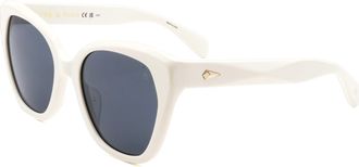 Rag & Bone Rag & Bone Womens 54mm White Sunglasses