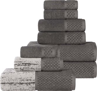 Superior Lodi Cotton 9Pc Bathroom Towel Set