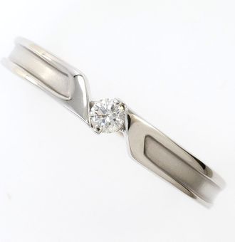C&A White Gold White Gold (14K) Band Ring (Pre-Owned)