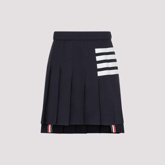 Thom Browne 4 Bar Pleated Miniskirt