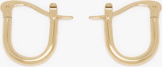Victoria Beckham Medium Hoop Earrings - ONE SIZE - Womens