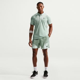 Nike Mens Court Slam Dri-FIT Tennis Shorts in Green | IF1560-006