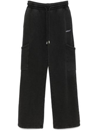 Off-white cargo track trousers - Black