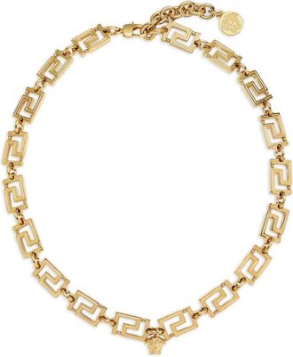 Versace Halsketting met Greca Medusa - Goud